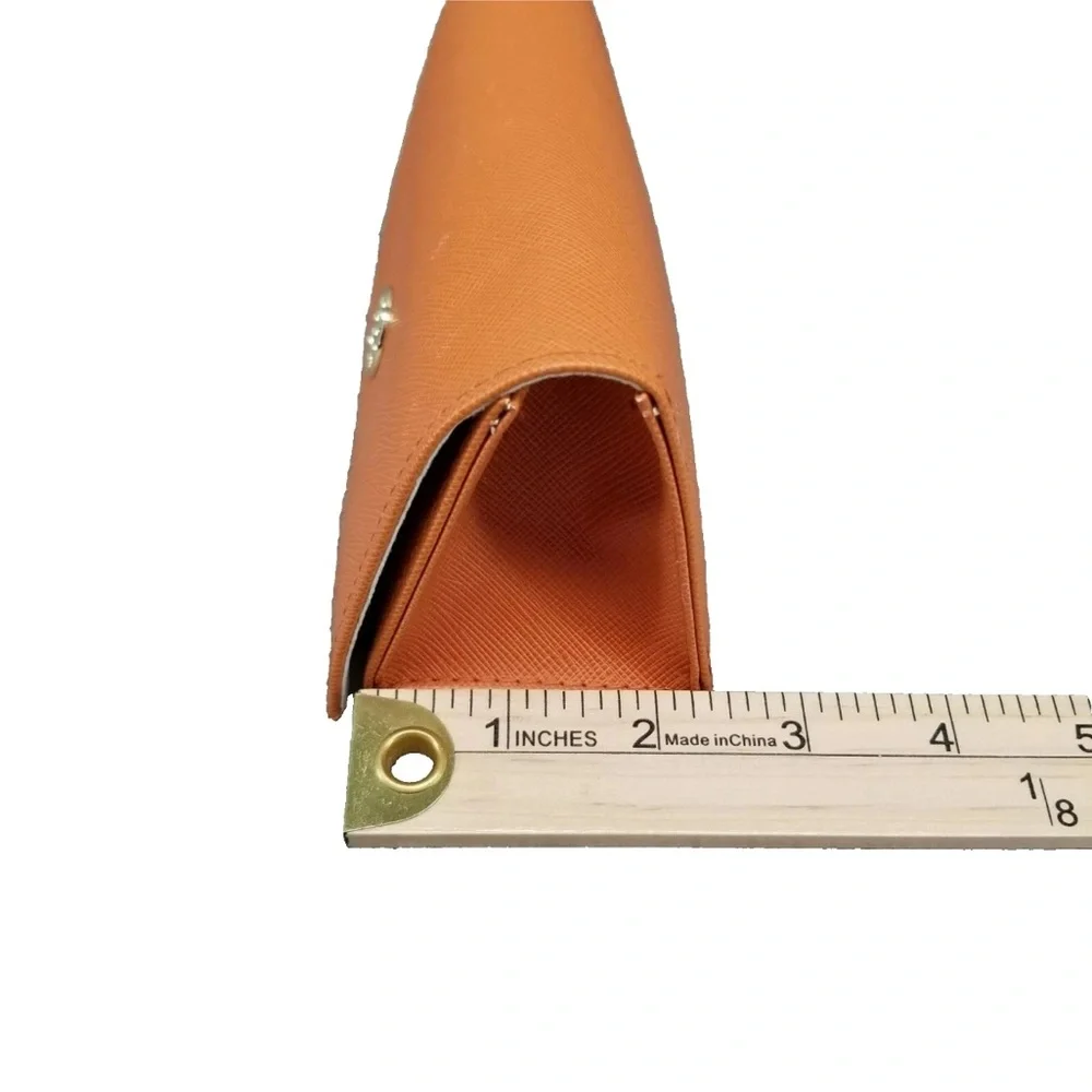 Tory Burch Vibrant Orange Sunglasses Case